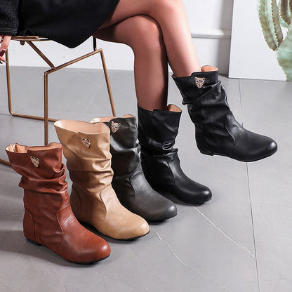 Eleganckie Buty Damskie Casual Fold – Stylowe i Wygodne na Każdą Okazję
