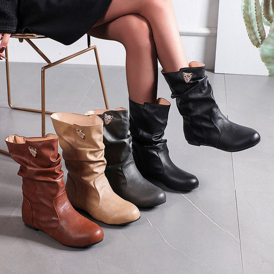 Eleganckie Buty Damskie Casual Fold – Stylowe i Wygodne na Każdą Okazję