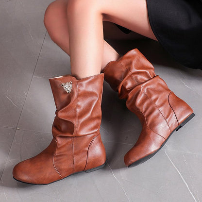 Eleganckie Buty Damskie Casual Fold – Stylowe i Wygodne na Każdą Okazję