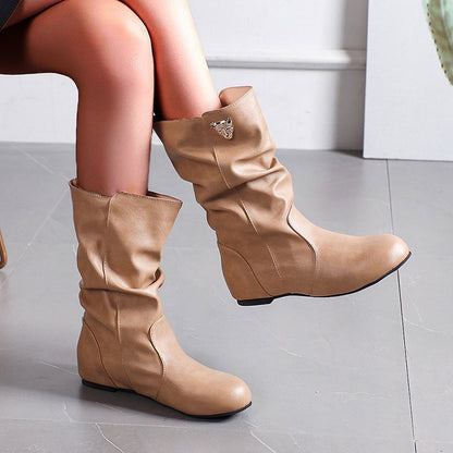 Eleganckie Buty Damskie Casual Fold – Stylowe i Wygodne na Każdą Okazję