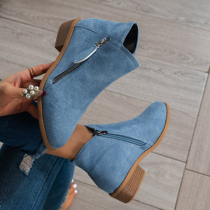 Eleganckie Buty Damskie z Boczny Zamek – Komfortowy i Stylowy Design