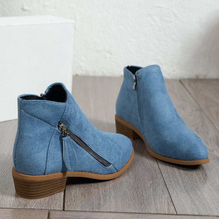 Eleganckie Buty Damskie z Boczny Zamek – Komfortowy i Stylowy Design