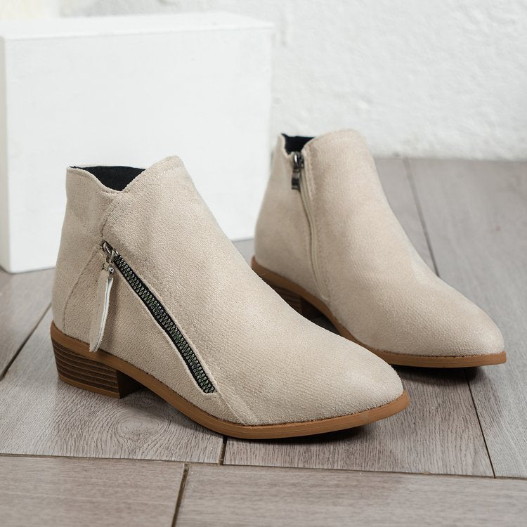 Eleganckie Buty Damskie z Boczny Zamek – Komfortowy i Stylowy Design
