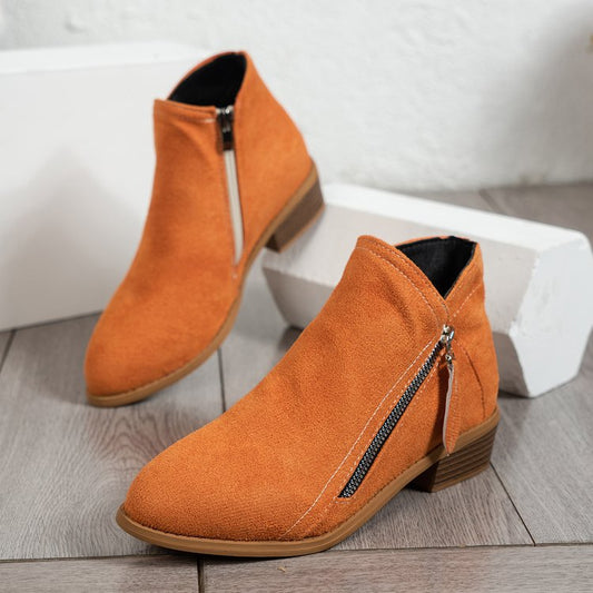 Eleganckie Buty Damskie z Boczny Zamek – Komfortowy i Stylowy Design