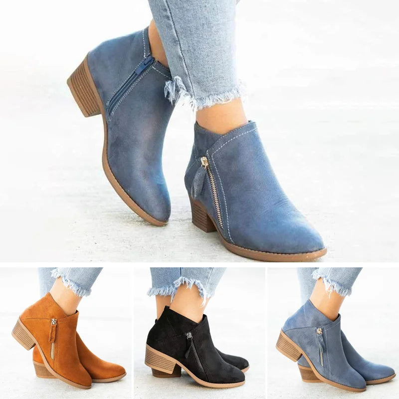 Eleganckie Buty Damskie z Płaską Podeszwą – Komfort i Styl