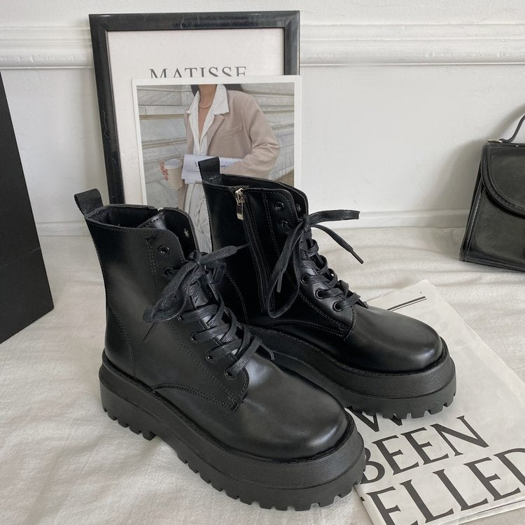 Eleganckie Koronkowe Buty Damskie z Platformą – Styl i Komfort