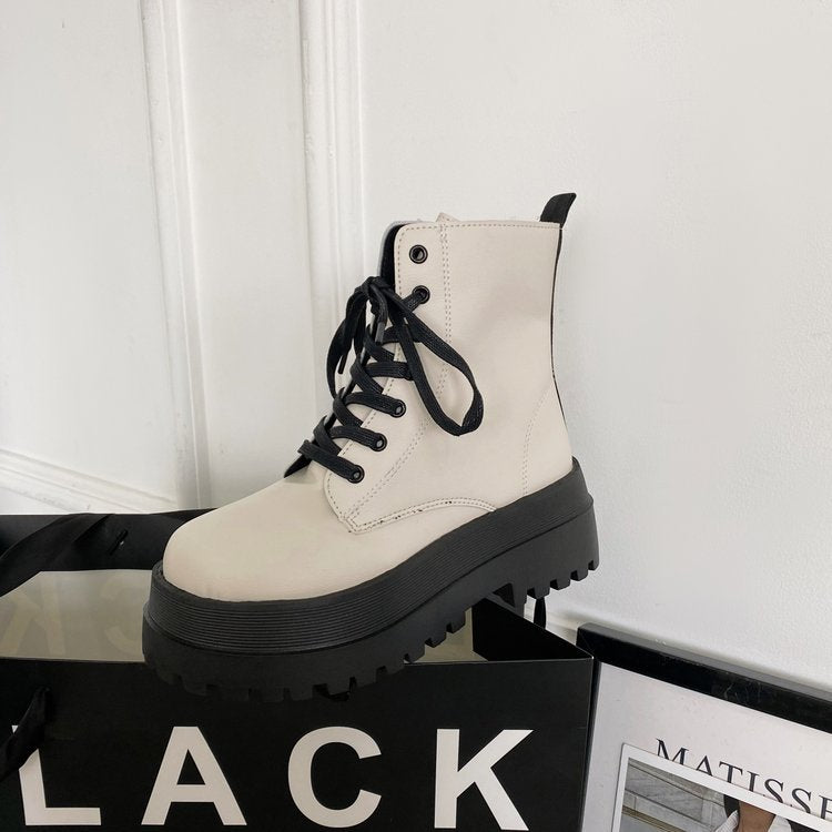 Eleganckie Koronkowe Buty Damskie z Platformą – Styl i Komfort