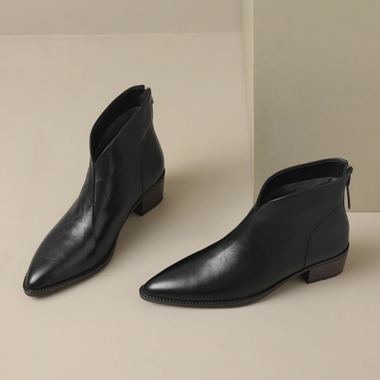 Eleganckie botki skórzane dla kobiet – Komfort i styl na każdą okazję