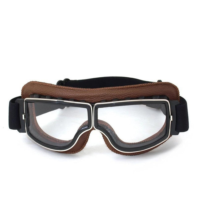 Gogle Motocyklowe – Ochrona UV i Komfort – Idealne do Jazdy na Motocyklu i Rowerze