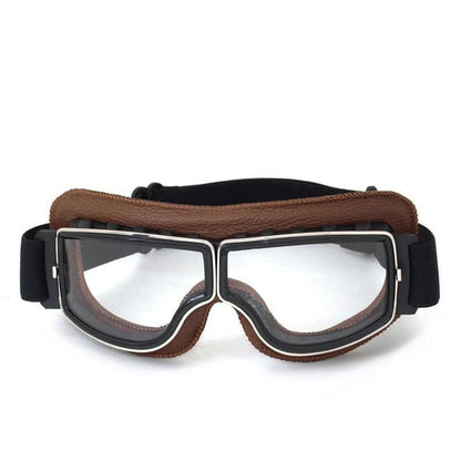Gogle Motocyklowe – Ochrona UV i Komfort – Idealne do Jazdy na Motocyklu i Rowerze