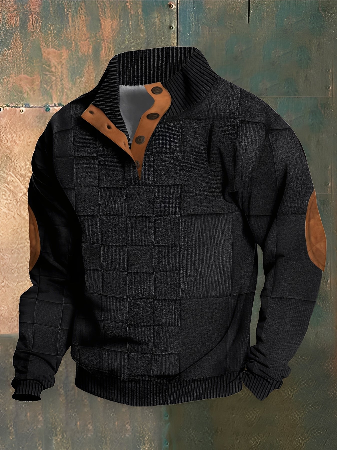 Kaszmirowy sweter z golfem dla mężczyzn – Luksusowy i stylowy