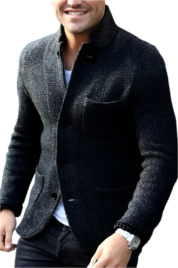 Klasyczny Blazer z Guzikami dla Mężczyzn – Elegancki i Wygodny