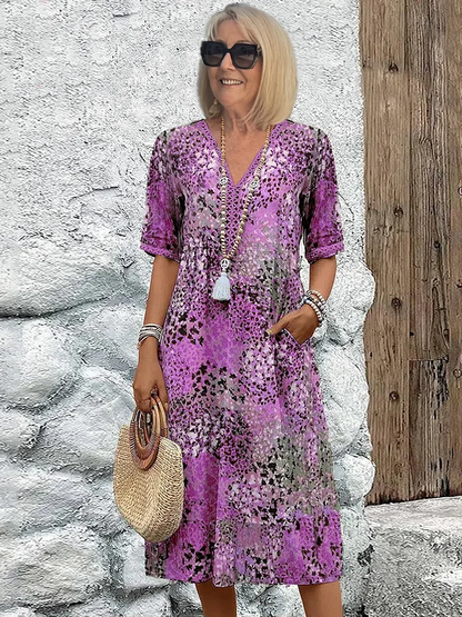 Kwiatowa Sukienka na Lato dla Kobiet – Lekka i Elegancka