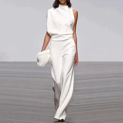 Letni Jumpsuit bez Rękawów dla Kobiet – Elegancki i Wygodny