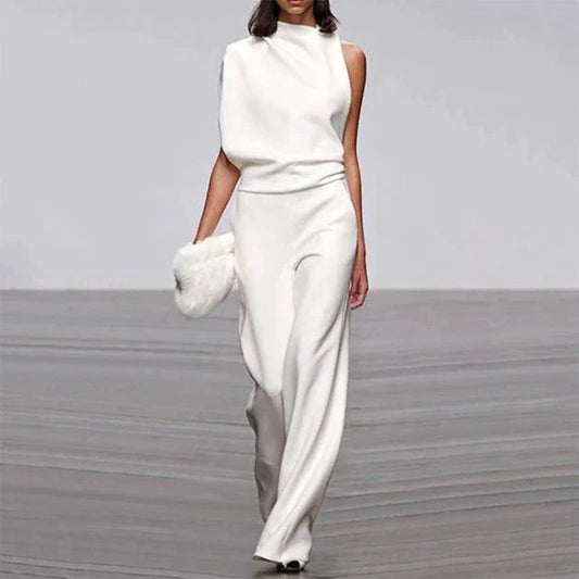 Letni Jumpsuit bez Rękawów dla Kobiet – Elegancki i Wygodny