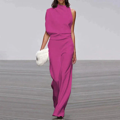 Letni Jumpsuit bez Rękawów dla Kobiet – Elegancki i Wygodny