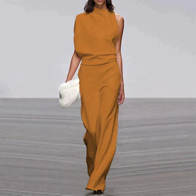 Letni Jumpsuit bez Rękawów dla Kobiet – Elegancki i Wygodny