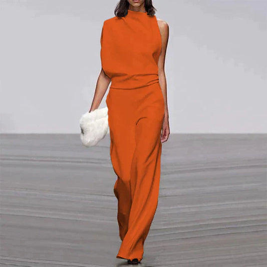 Letni Jumpsuit bez Rękawów dla Kobiet – Elegancki i Wygodny