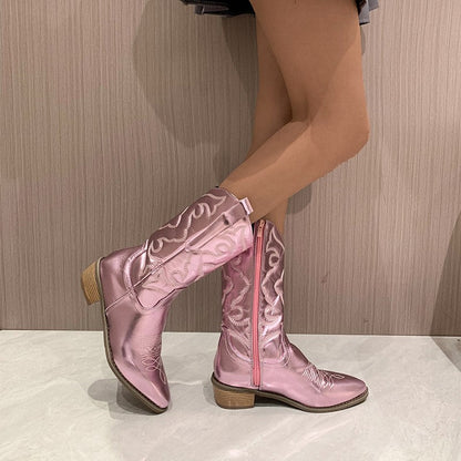 Metaliczne Buty Damskie – Eleganckie i Wygodne na Co Dzień