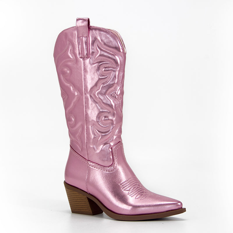 Metallic Cowboy Boots for Women – Stylish & Eye-Catching