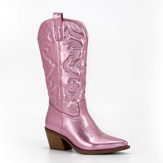 Metallic Cowboy Boots for Women – Stylish & Eye-Catching