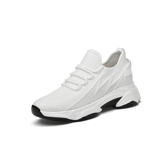 Oddychające Sneakersy Męskie z Podwyższeniem – Komfort i Nowoczesny Styl