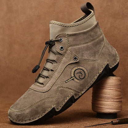 Oddychające, wsuwane buty męskie – miękka podeszwa i uniwersalny styl