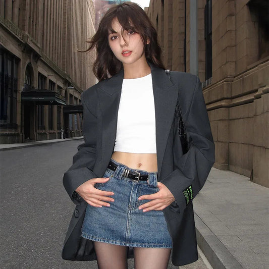 Oversize Blazer dla Kobiet – Stylowy i Wygodny