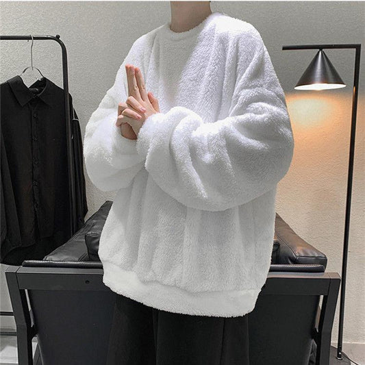 Oversize Bluza Męska z Kapturem – Ciepła i Wygodna na Chłodne Dni
