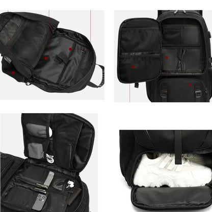 Plecak Męski – Wbudowany USB &amp; Duża Pojemność (50-80L) 4