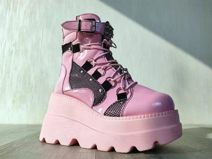 Elastyczne buty na platformie dla młodzieży – Komfort i styl na każdą okazję
