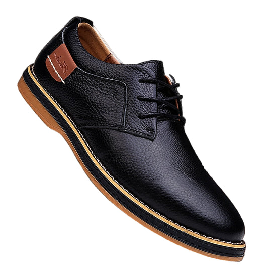 Skórzane Oxfordy dla Mężczyzn – Elegancki i Wygodny Styl