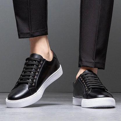 Skórzane Sneakery Męskie – Stylowe i Wygodne na Co Dzień