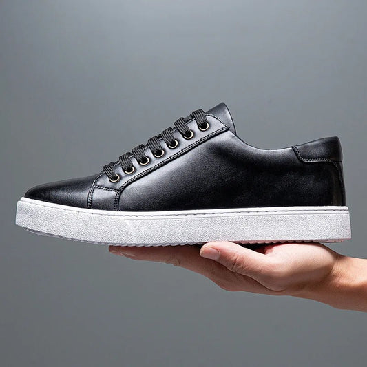 Skórzane Sneakery Męskie – Stylowe i Wygodne na Co Dzień