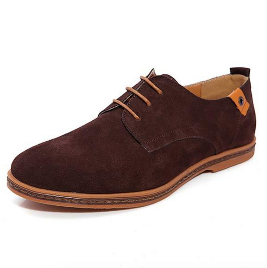 Skórzane buty męskie Houston – Elegancka i wygodna stylizacja