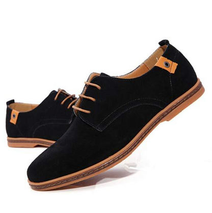 Skórzane buty męskie Houston – Elegancka i wygodna stylizacja