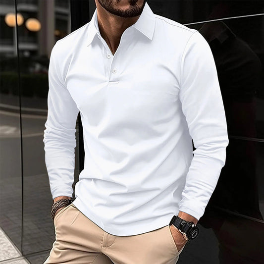 Slim Fit Koszulka Polo Męska – Elegancka i Oddychająca
