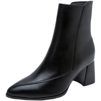 Slim Silhouette Ankle Boots for Women – Elegancki i Komfortowy Design