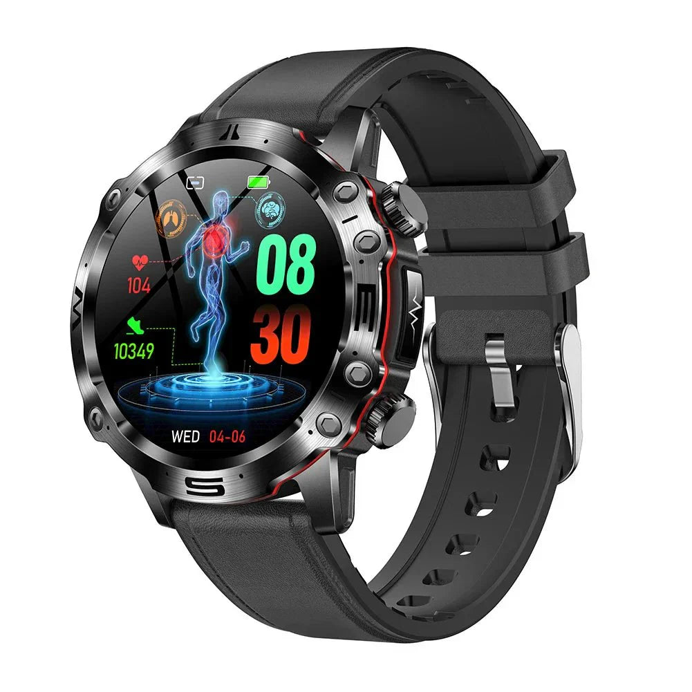 Smartwatch – AMOLED Display &amp; Health Monitoring Features