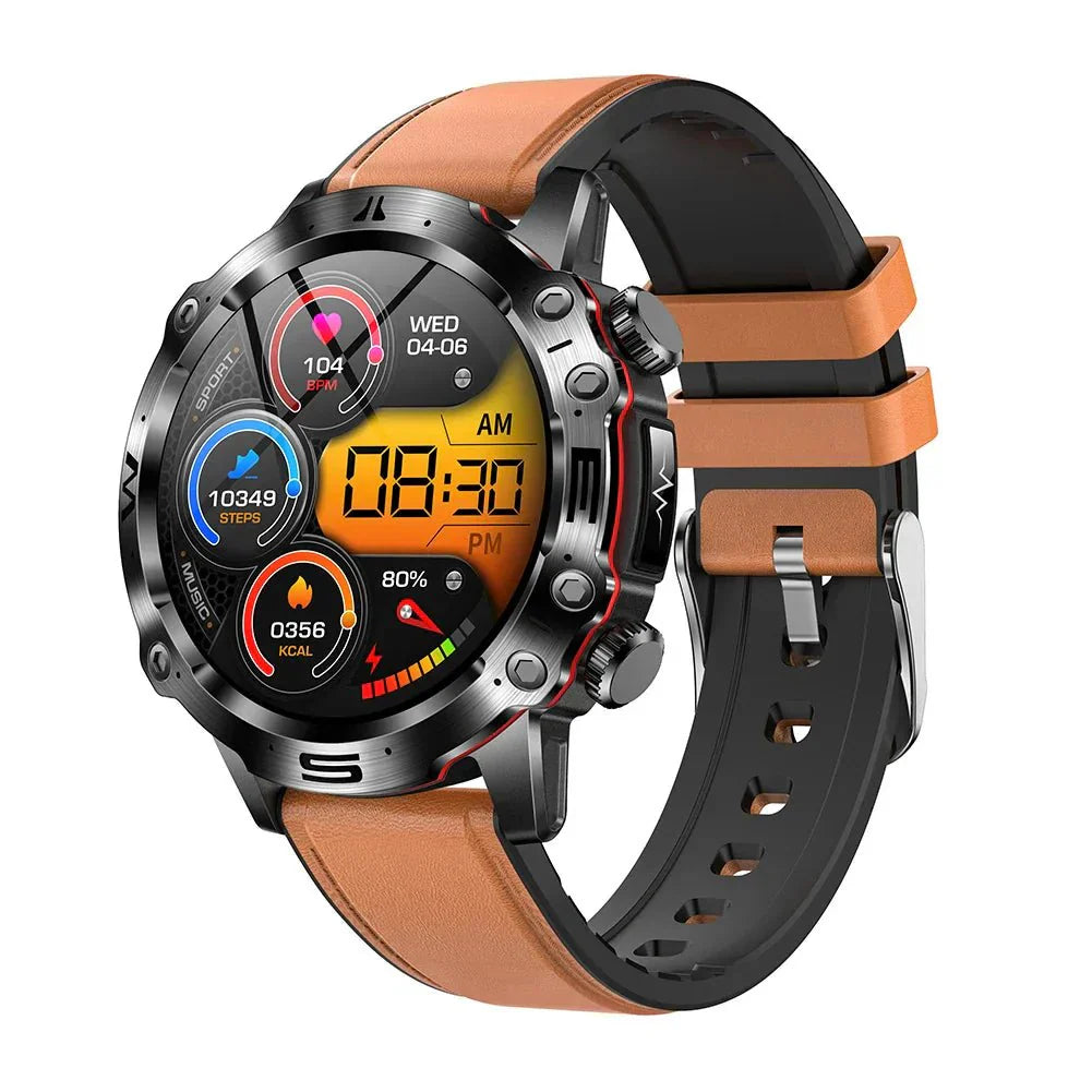 Smartwatch – AMOLED Display &amp; Health Monitoring Features