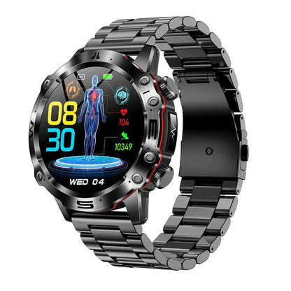 Smartwatch – AMOLED Display &amp; Health Monitoring Features