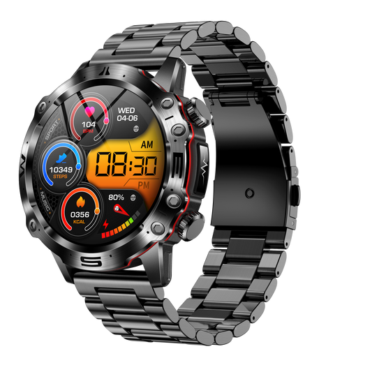 Smartwatch – AMOLED Display &amp; Health Monitoring Functions