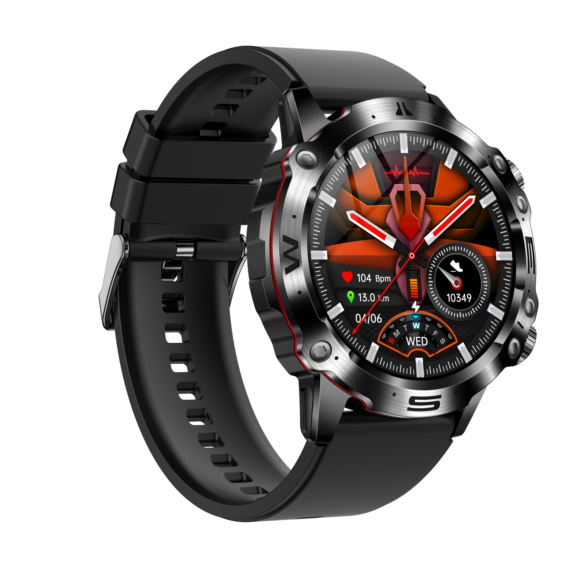 Smartwatch – AMOLED Display &amp; Health Monitoring Functions