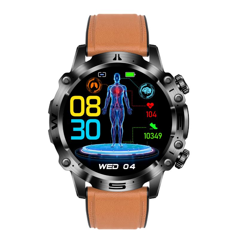 Smartwatch – AMOLED Display &amp; Health Monitoring Functions