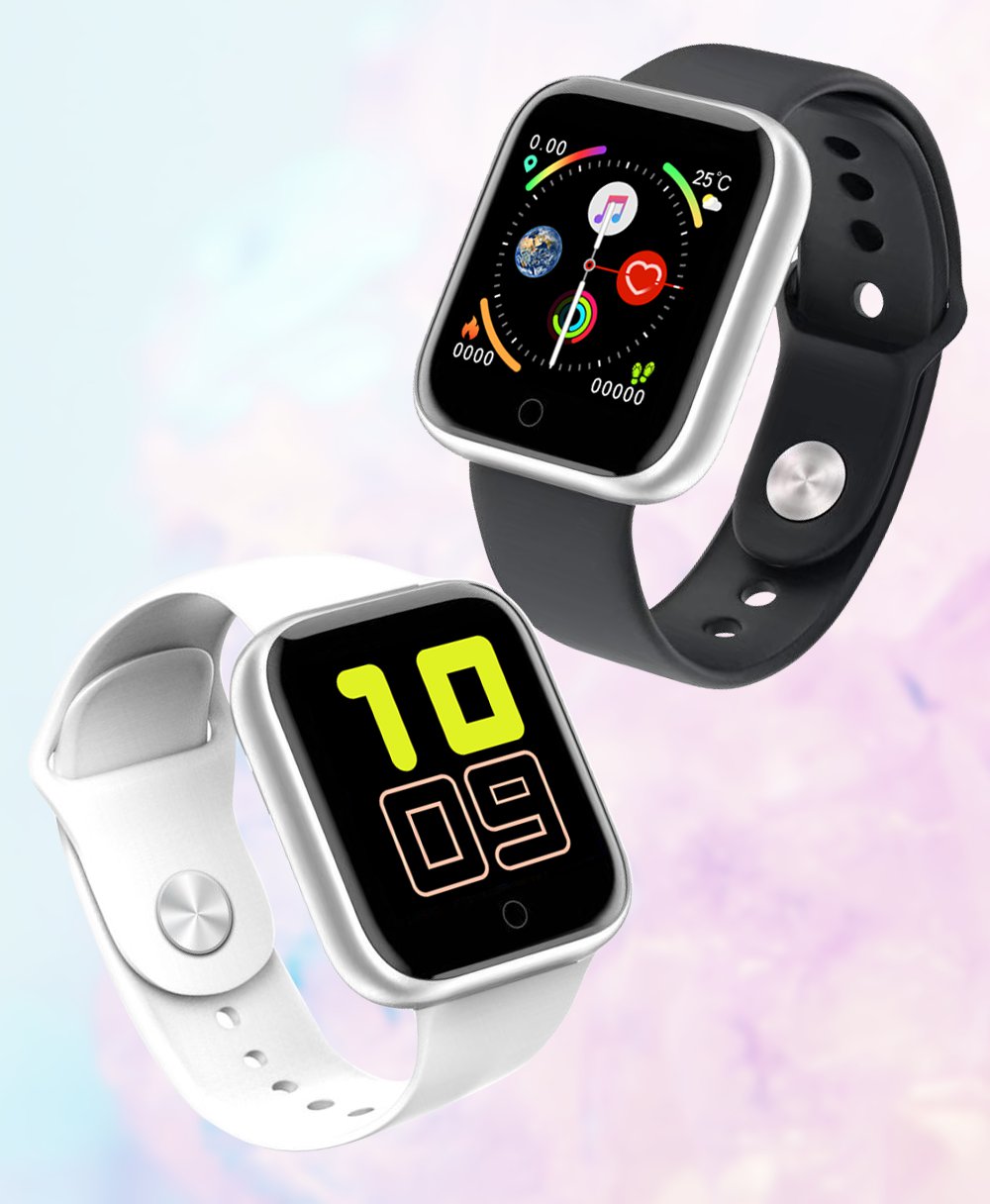 Smartwatch – Bezramkowy Ekran Dotykowy &amp; Monitorowanie Zdrowia