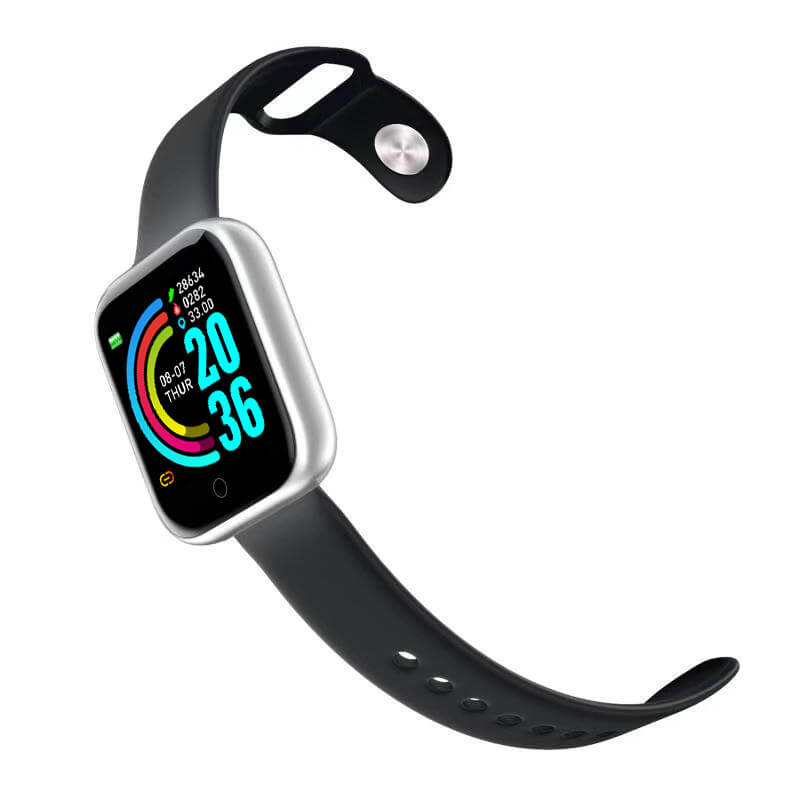 Smartwatch – Bezramkowy Ekran Dotykowy &amp; Monitorowanie Zdrowia