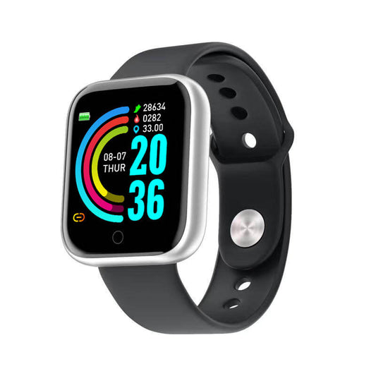 Smartwatch – Bezramkowy Ekran Dotykowy &amp; Monitorowanie Zdrowia
