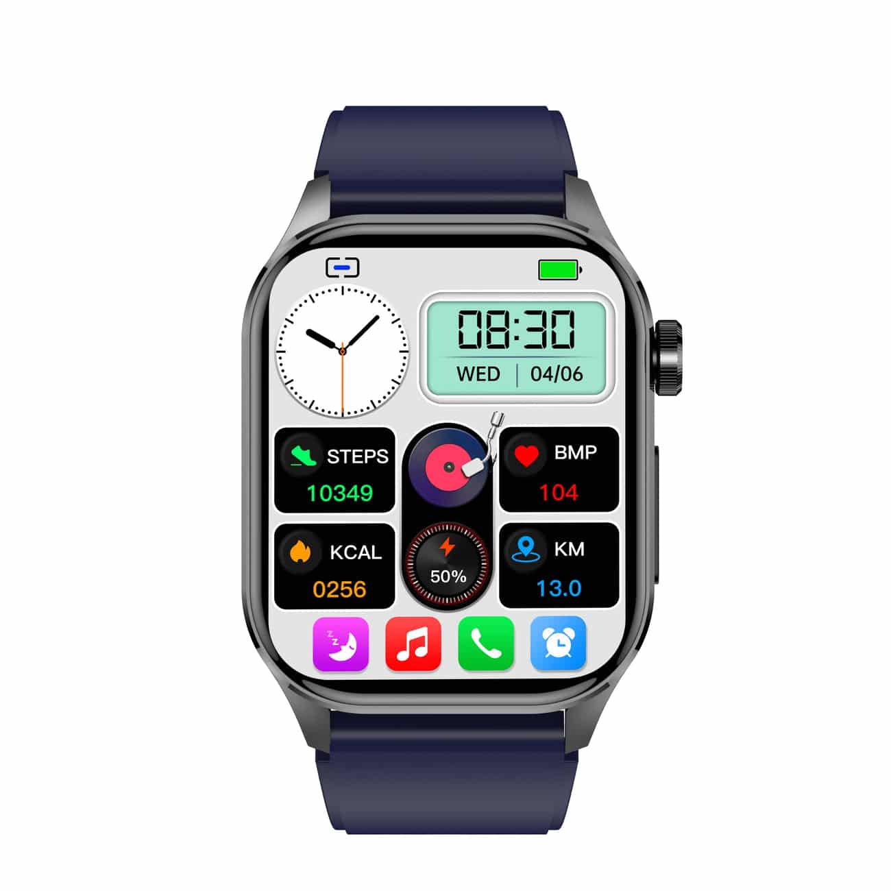 Smartwatch – EKG, Monitor Cukru i Ciśnienia Krwi &amp; Inteligentne Zarządzanie Zdrowiem