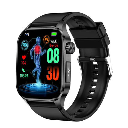 Smartwatch – EKG, Monitor Cukru i Ciśnienia Krwi &amp; Inteligentne Zarządzanie Zdrowiem