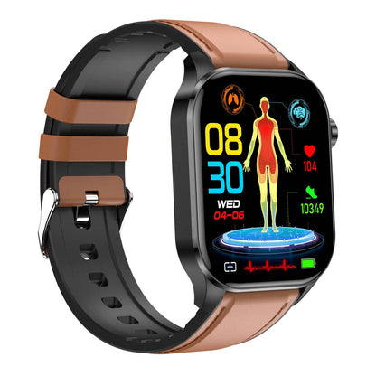 Smartwatch – EKG, Monitor Cukru i Ciśnienia Krwi &amp; Inteligentne Zarządzanie Zdrowiem